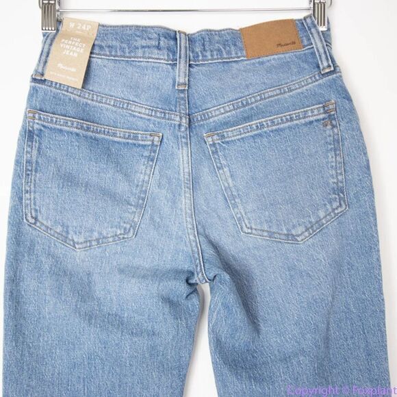 NEW Madewell The Petite Perfect Vintage Jean in Banner Wash, size P24‎ - Picture 9 of 16